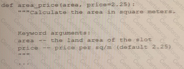 Question # 7